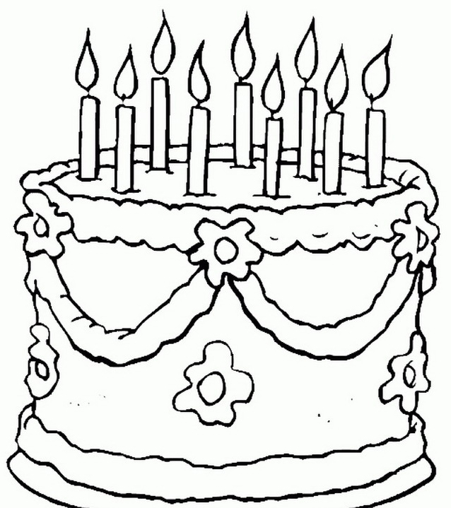 Compleanno · 28, disegno da colorare