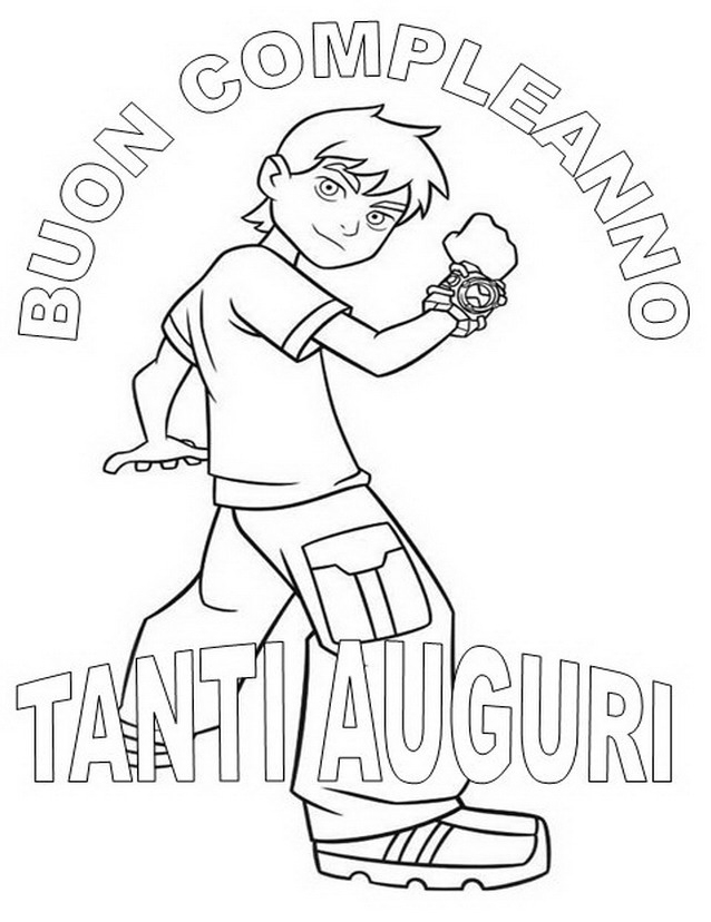 Compleanno · 27, disegno da colorare