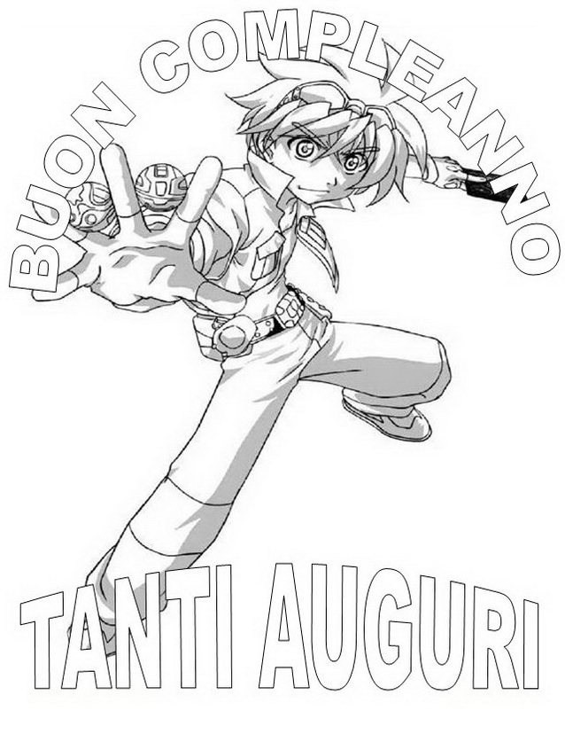 Compleanno · 1, disegno da stampare e colorare
